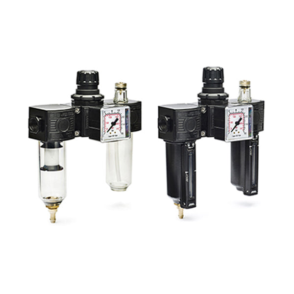 E/13 MIGNON - Gruppo filtro regolatore e lubrificatore modulare - TECNOPOLIMERO o METALLO - Ani E/13 MIGNON - Gruppo filtro regolatore e lubrificatore modulare - TECNOPOLIMERO o METALLO - Ani